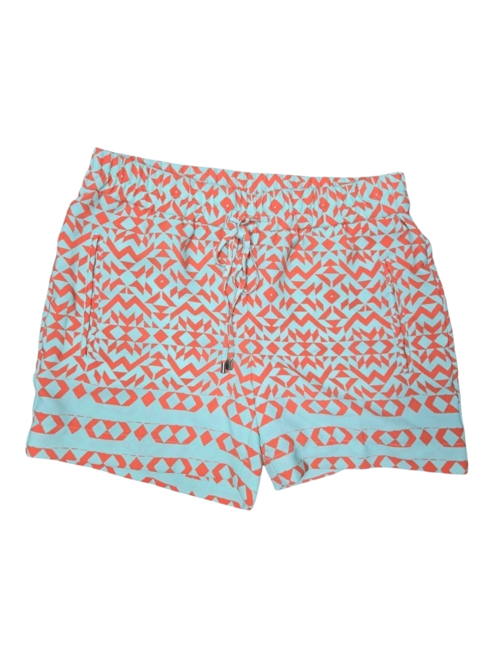 The Limited Womens Colorful Aztec Mixed Print Pull On Shorts Size Small